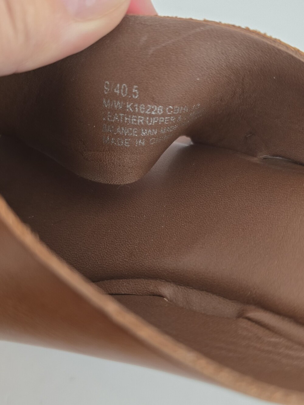 Kork-Ease Brown Leather Cork Wedge Slide Sandals - Picture 8 of 9